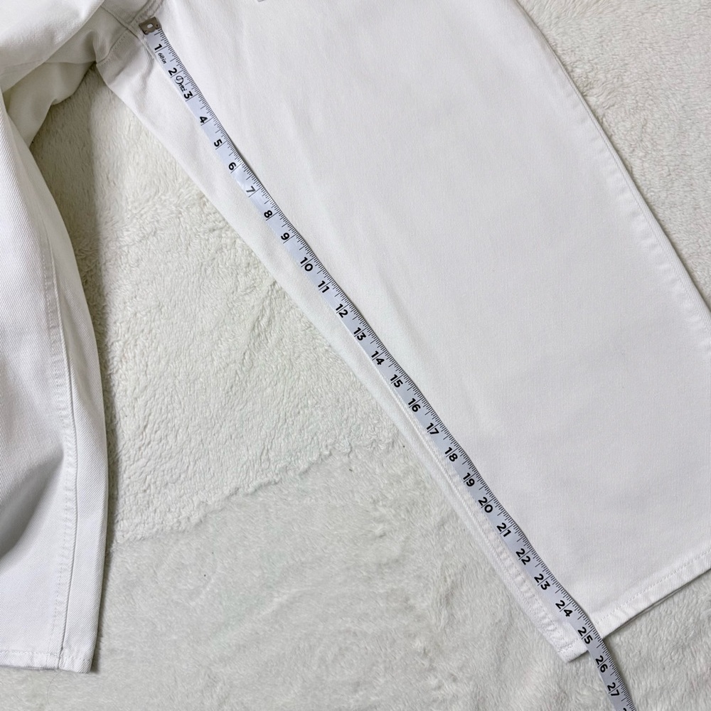 Lucky Brand Women’s Clean White High Waist Crop Wide Leg Jeans - Sz 10/30, NWT - Picture 3 of 16